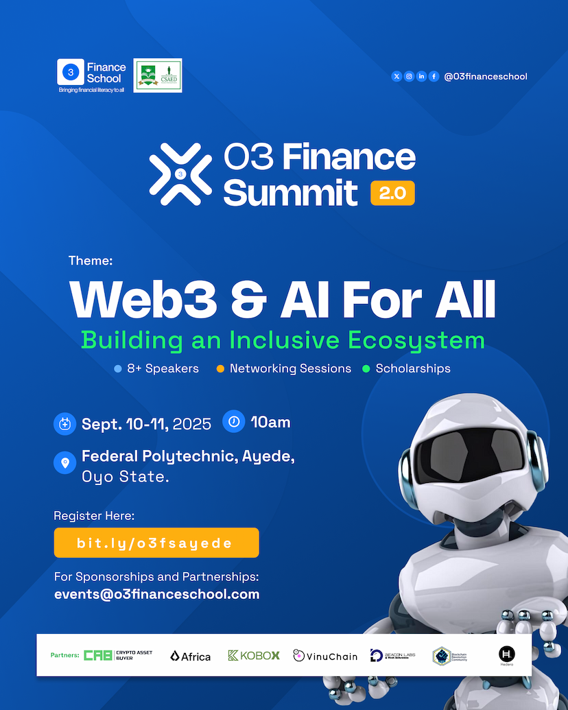 O3 Finance Summit 2.0